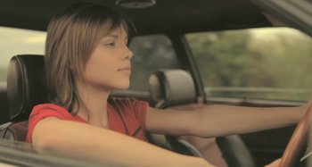 Movie still from “Bag Raiders - Sunlight” (2010), directed by Manu Cossu – Close Up shot, Low angle