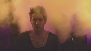 Movie still from “Fenech Soler - Demons” (2010), directed by Casper Balslev – Close Up shot, Overhead angle