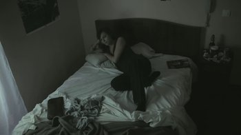 Movie still from “Tricky - Murder Weapon” (2010), directed by Manu Cossu – Medium shot, High angle