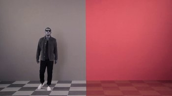 Movie still from “Dels - Trumpalump” (2010), directed by Us – Wide shot, Low angle