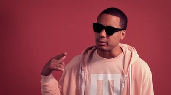 Movie still from “Dels - Trumpalump” (2010), directed by Us – Close Up shot, Low angle