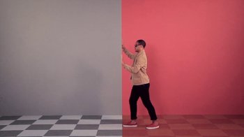 Movie still from “Dels - Trumpalump” (2010), directed by Us – Wide shot, Low angle