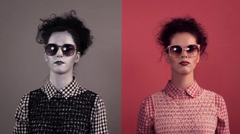 Movie still from “Dels - Trumpalump” (2010), directed by Us – Medium shot, Low angle