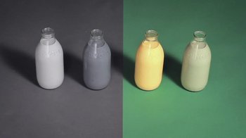 Movie still from “Dels - Trumpalump” (2010), directed by Us – Extreme Close Up shot, Overhead angle