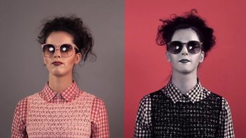 Movie still from “Dels - Trumpalump” (2010), directed by Us – Medium shot, Overhead angle