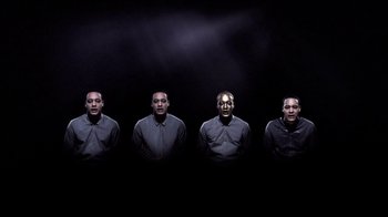 Movie still from “Dels - Shapeshift” (2010), directed by Us – Extreme Wide shot, Overhead angle