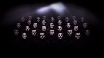 Movie still from “Dels - Shapeshift” (2010), directed by Us – Extreme Wide shot, Overhead angle