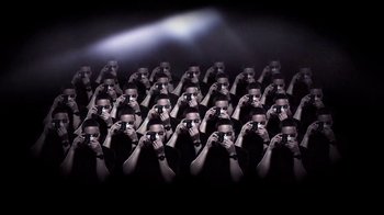 Movie still from “Dels - Shapeshift” (2010), directed by Us – Extreme Wide shot, High angle