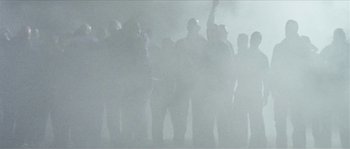 Movie still from “Plan B - Prayin” (2010), directed by Daniel Wolfe – Wide shot, Low angle