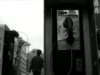 Movie still from “The Rolling Stones - Love Is Strong” (1994), directed by David Fincher – Extreme Close Up shot, Low angle