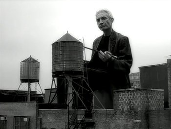 Movie still from “The Rolling Stones - Love Is Strong” (1994), directed by David Fincher – Medium shot, Low angle