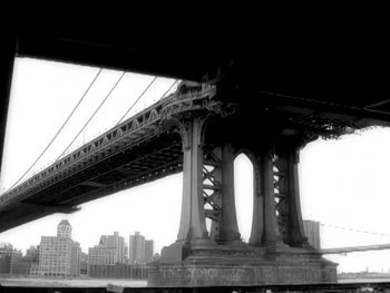 Movie still from “The Rolling Stones - Love Is Strong” (1994), directed by David Fincher – Wide shot, Low angle