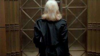 Movie still from “Madonna - Bad Girl” (1993), directed by David Fincher – Medium shot, Low angle