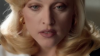Movie still from “Madonna - Bad Girl” (1993), directed by David Fincher – Extreme Close Up shot, Overhead angle
