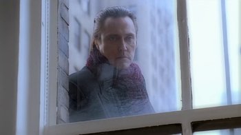 Movie still from “Madonna - Bad Girl” (1993), directed by David Fincher – Close Up shot, Low angle