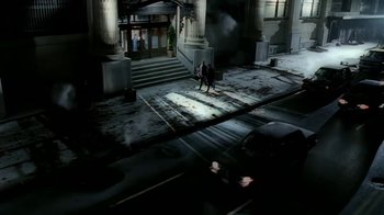 Movie still from “Madonna - Bad Girl” (1993), directed by David Fincher – Extreme Wide shot, High angle