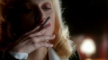 Movie still from “Madonna - Bad Girl” (1993), directed by David Fincher – Extreme Close Up shot, Overhead angle