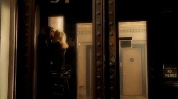 Movie still from “Madonna - Bad Girl” (1993), directed by David Fincher – Medium shot, Low angle