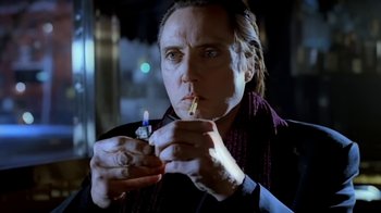 Movie still from “Madonna - Bad Girl” (1993), directed by David Fincher – Close Up shot, Low angle