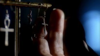 Movie still from “Madonna - Bad Girl” (1993), directed by David Fincher – Extreme Close Up shot, Overhead angle