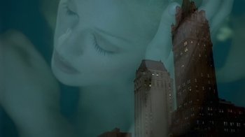 Movie still from “Madonna - Bad Girl” (1993), directed by David Fincher – Extreme Close Up shot, Low angle