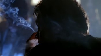 Movie still from “Madonna - Bad Girl” (1993), directed by David Fincher – Extreme Close Up shot, Low angle