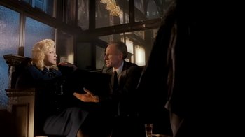 Movie still from “Madonna - Bad Girl” (1993), directed by David Fincher – Medium shot, High angle