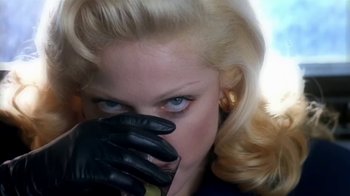 Movie still from “Madonna - Bad Girl” (1993), directed by David Fincher – Extreme Close Up shot, Overhead angle