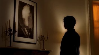 Movie still from “Madonna - Bad Girl” (1993), directed by David Fincher – Medium shot, Over the shoulder angle