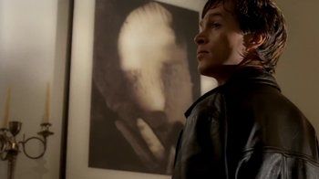 Movie still from “Madonna - Bad Girl” (1993), directed by David Fincher – Medium shot, Over the shoulder angle