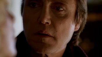 Movie still from “Madonna - Bad Girl” (1993), directed by David Fincher – Extreme Close Up shot, Low angle