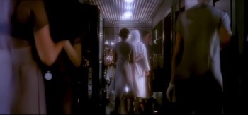 Movie still from “Michael Jackson - Who Is It” (1992), directed by David Fincher – Medium shot, Over the shoulder angle