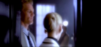 Movie still from “Michael Jackson - Who Is It” (1992), directed by David Fincher – Close Up shot, Over the shoulder angle