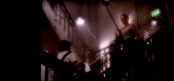 Movie still from “Michael Jackson - Who Is It” (1992), directed by David Fincher – Medium shot, Low angle