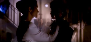 Movie still from “Michael Jackson - Who Is It” (1992), directed by David Fincher – Extreme Close Up shot, Low angle