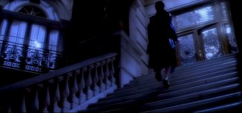 Movie still from “Michael Jackson - Who Is It” (1992), directed by David Fincher – Extreme Wide shot, Low angle