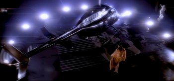 Movie still from “Michael Jackson - Who Is It” (1992), directed by David Fincher – Extreme Wide shot, Low angle