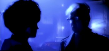 Movie still from “Michael Jackson - Who Is It” (1992), directed by David Fincher – Extreme Close Up shot, Over the shoulder angle