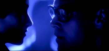 Movie still from “Michael Jackson - Who Is It” (1992), directed by David Fincher – Extreme Close Up shot, Over the shoulder angle