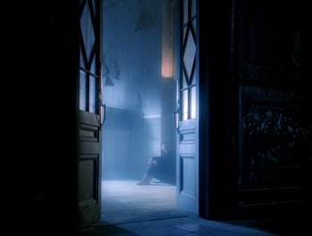 Movie still from “George Michael - Freedom! ’90” (1990), directed by David Fincher – Wide shot, High angle