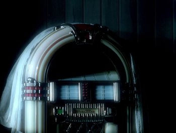 Movie still from “George Michael - Freedom! ’90” (1990), directed by David Fincher – Extreme Close Up shot, Low angle