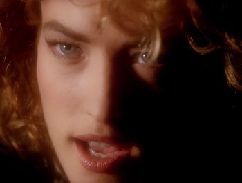 Movie still from “George Michael - Freedom! ’90” (1990), directed by David Fincher – Extreme Close Up shot, Overhead angle