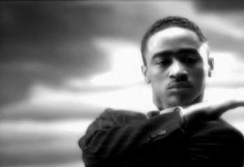 Movie still from “Madonna - Vogue” (1990), directed by David Fincher – Close Up shot, Low angle