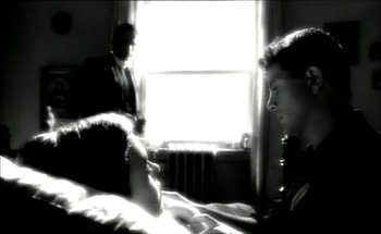 Movie still from “Madonna - Oh Father” (1989), directed by David Fincher – Medium shot, High angle