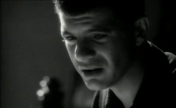 Movie still from “Madonna - Oh Father” (1989), directed by David Fincher – Close Up shot, Low angle