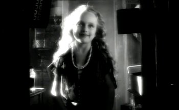 Movie still from “Madonna - Oh Father” (1989), directed by David Fincher – Close Up shot, Low angle