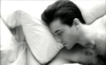 Movie still from “Madonna - Oh Father” (1989), directed by David Fincher – Close Up shot, High angle