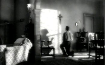 Movie still from “Madonna - Oh Father” (1989), directed by David Fincher – Wide shot, High angle