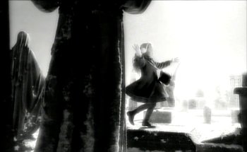 Movie still from “Madonna - Oh Father” (1989), directed by David Fincher – Medium shot, High angle