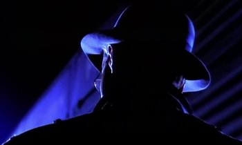 Movie still from “Aerosmith - Janie’s Got A Gun” (1989), directed by David Fincher – Extreme Close Up shot, Low angle